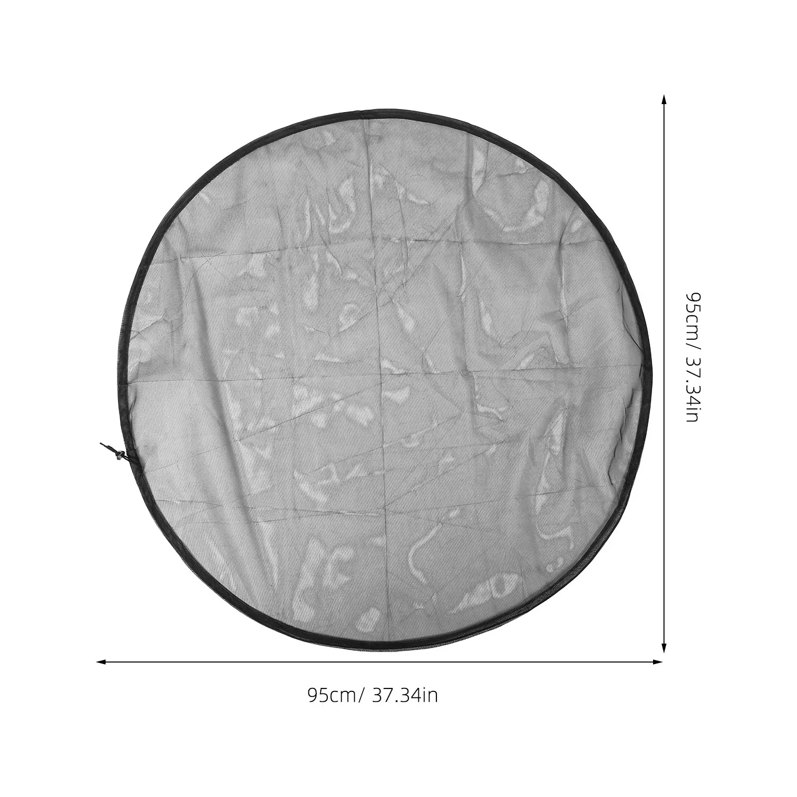 2Pcs Rain Net Cover Drawstring Outdoor Mesh Protector for Water Collection Prevent Leaves Debris Dust Screen Garden Rain