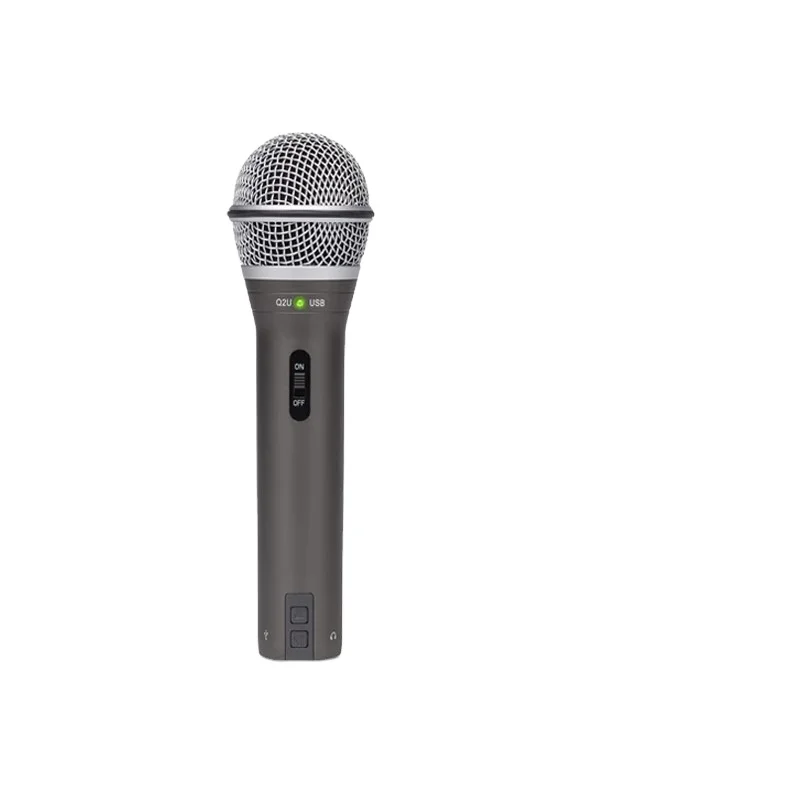 SAMSON Q2U Microphone USB Microphone Computer Musical Instrument Recording Audio Book Reading Network Courseware