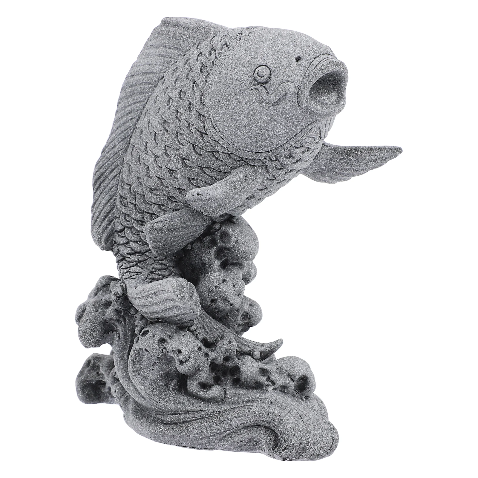 

1pcs Lifelike Statue Garden Decor Ornament Tank Decoration Pond Accessories Outdoor Sculpture Aquarium Craft Decor Fish Pond