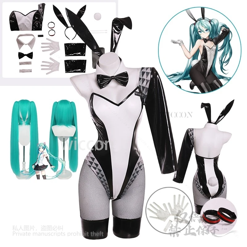 mikkuuu-serie-vocal-01-disfraz-de-chica-conejito-cosplay-tela-de-cuero-pu-traje-de-conejita-sexy-fresco-y2k-monos-blancos-y-negros-pelucas-para-mujer