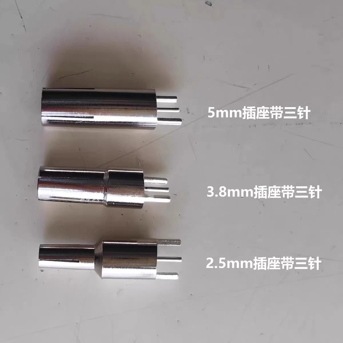 PCB Printed Circuit Board Adapter 2.5MM 3.8MM 5MM Adaptor Plug Short Ground Oscilloscope Probe Quick-Plug Adapter