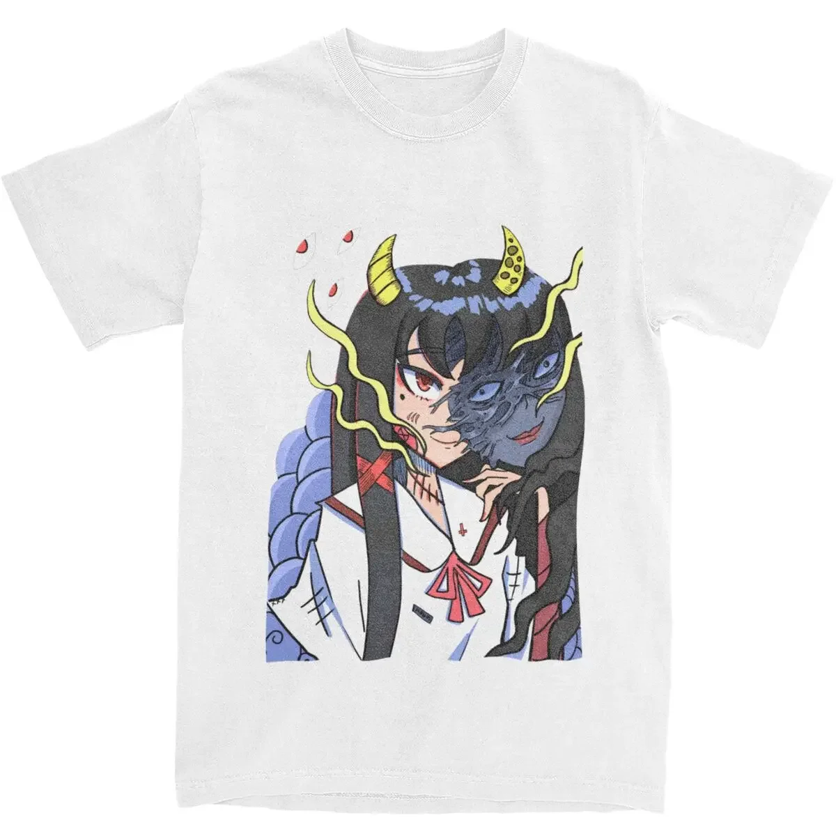 Tomie Uzumaki T Shirt Summer Junjis Itos Manga Horror Streetwear T Shirts Cotton Tee Shirt For Adult Short-Sleeved Clothing 2024