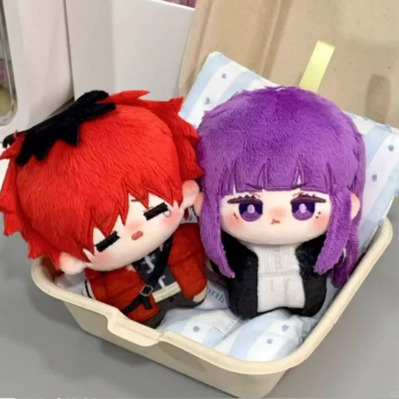 Frieren: Beyond Journey'S End Stark Fern 10cm Cotton Doll Stuffed Toys Plushie Student Pendant Keychain Plush Doll Hallowee Gift