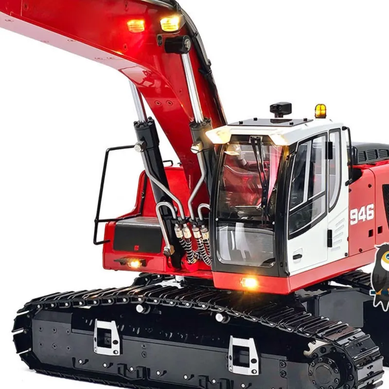

Gifts 1/14 946 Hydraulic RC Excavator Wireless Controlled Construction Machine Painted Assembled Earth Digger Model for Boys Toy