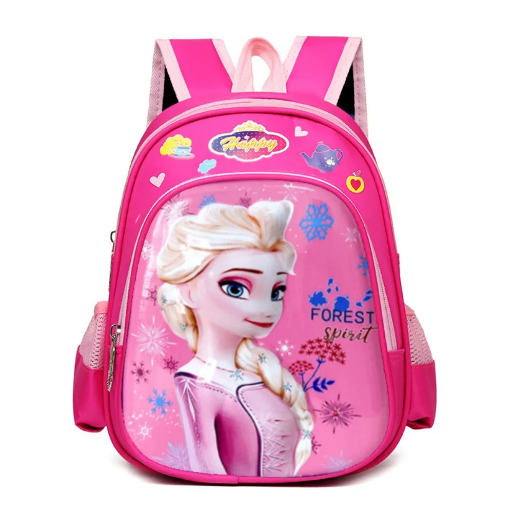 Spider Man Sofia Elsa Hard Shell Bag Beautiful Cartoon Character Pattern Backpack Loved By Children Suitable For Both Boys Girls