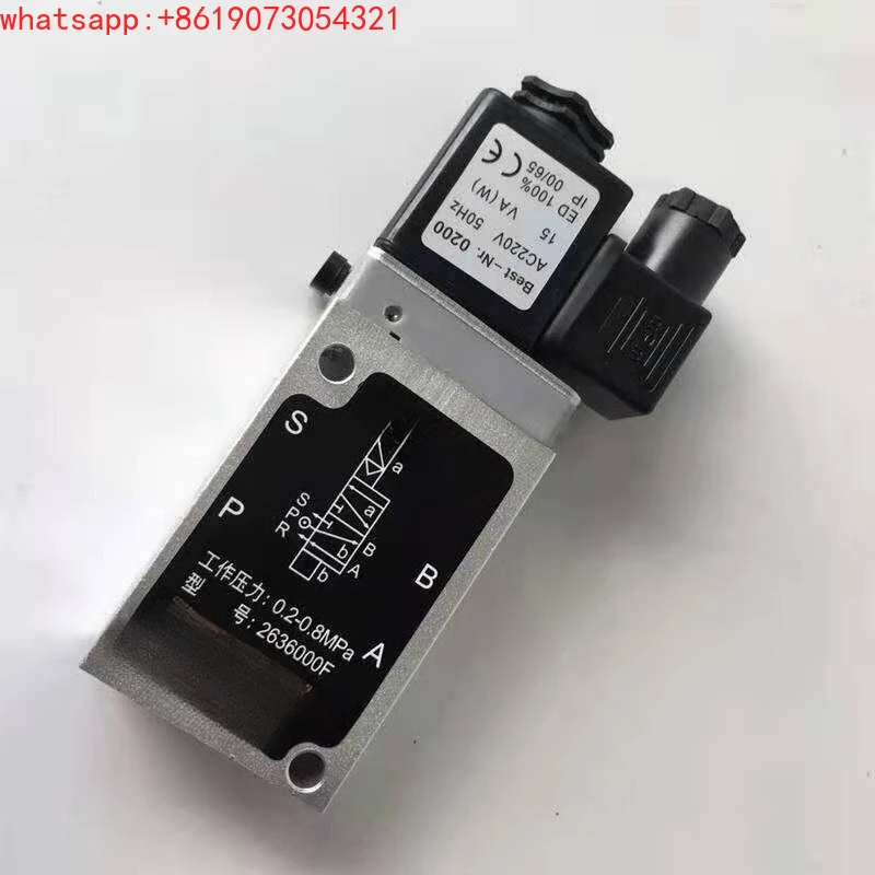 Pneumatic cylinder plate solenoid valve F5210 F5250 solenoid directional valve air valve AC220V DC24