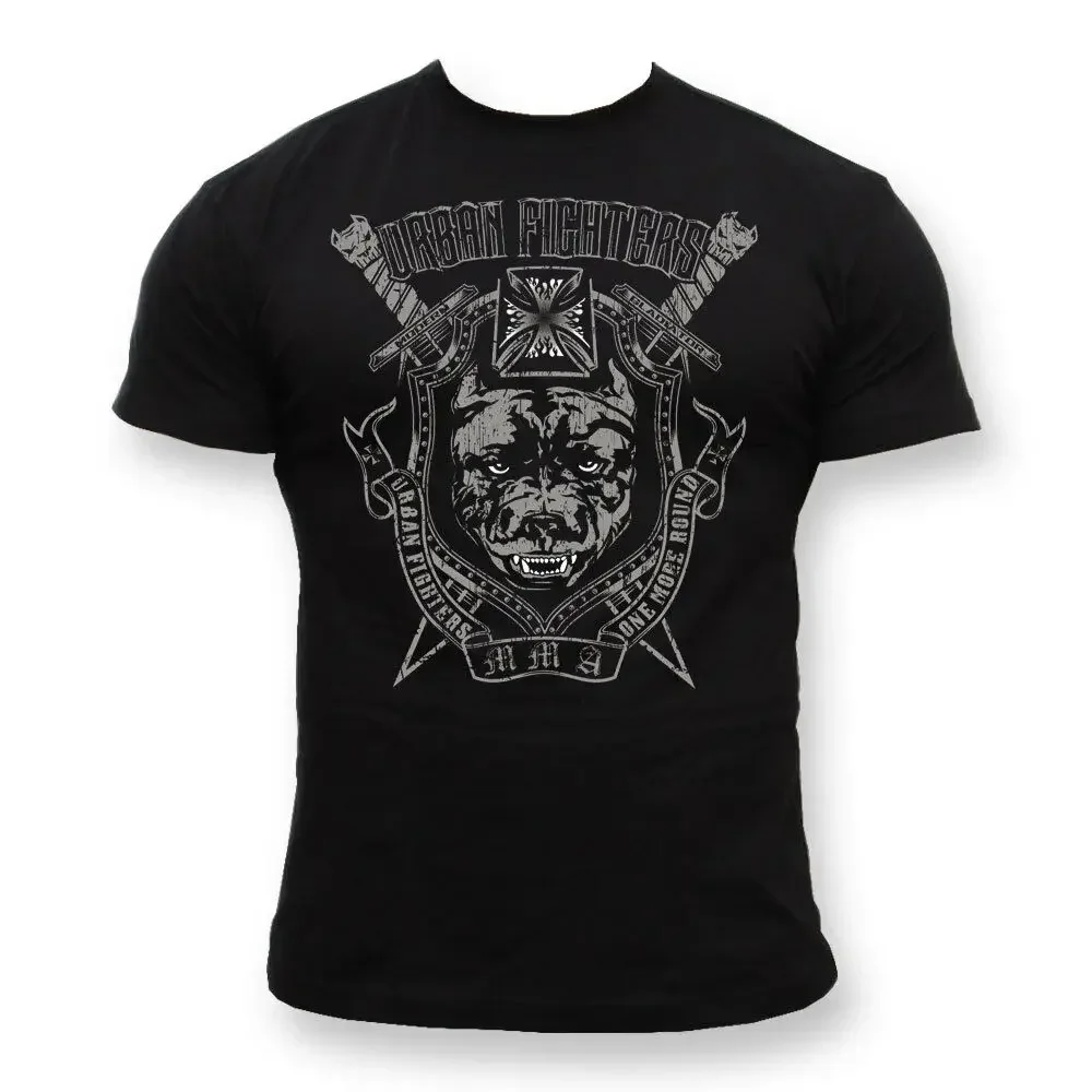 

Martial Arts MMA Fighter Training T Shirt New 100% Cotton Short Sleeve O-Neck Casual T-shirts Loose Top Size S-3XL