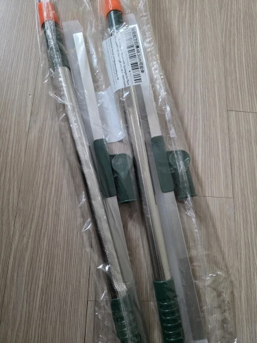 Silicone Scraper Broom with Squeegee for Floor, Glass & Bathroom Cleaning photo review