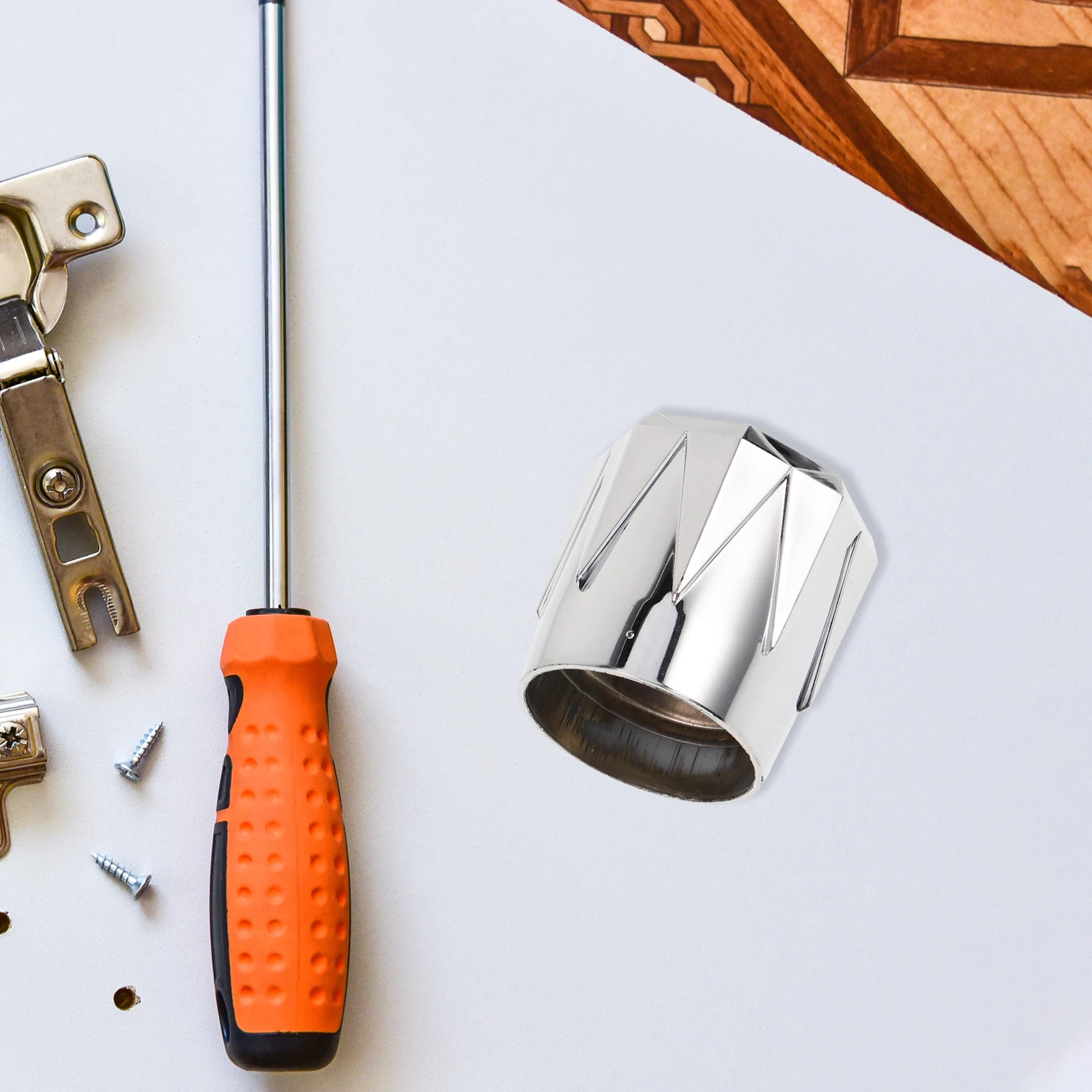 دائم صنبور معدني مقبض المطبخ الحمام العالمي استبدال سطح أملس لا لدغ صنبور مقبض دش مقبض استبدال