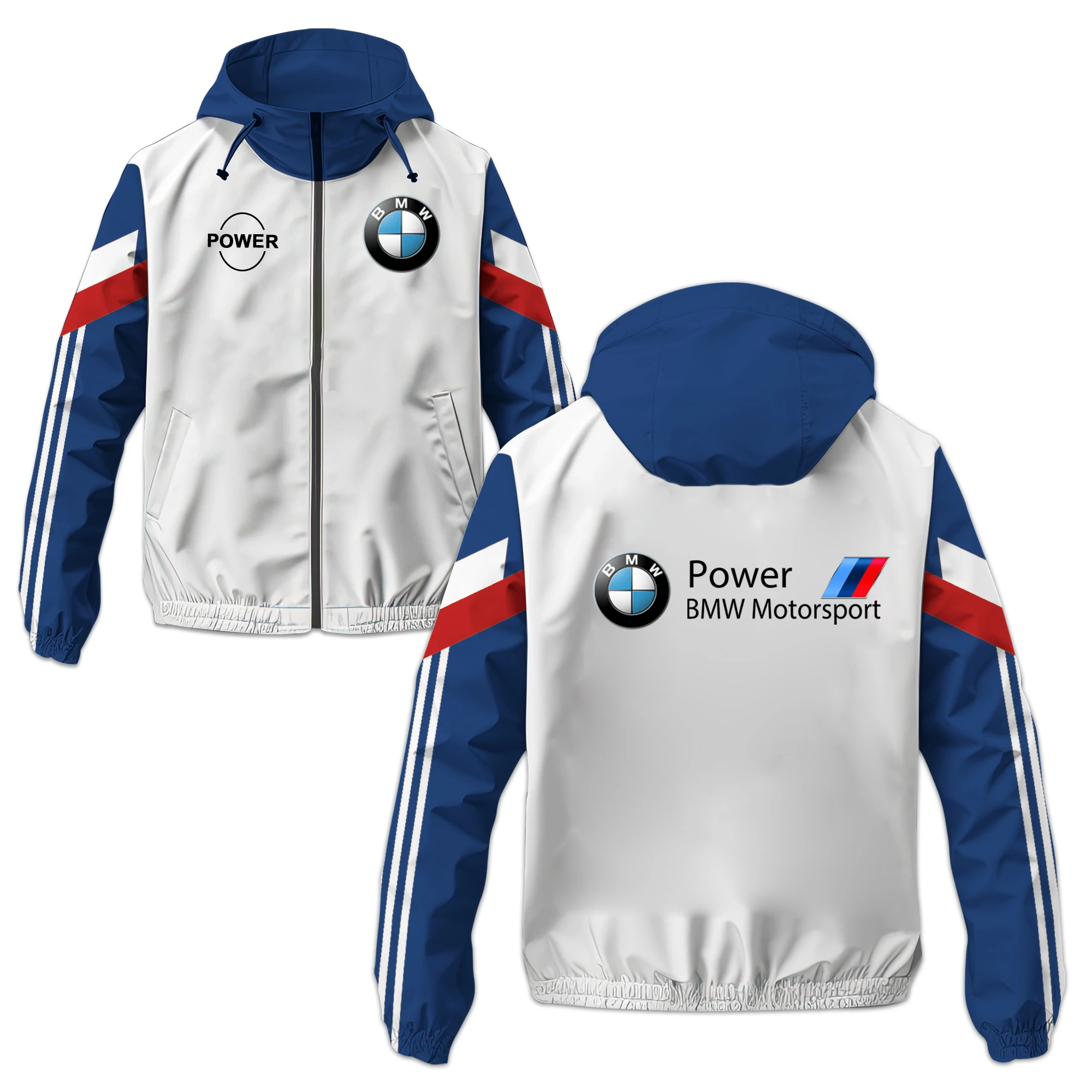 Wiosna Nowa Para BMW Logo Kurtka Motocyklowa Dla Mężczyzn Casual Loose Plus Size BMW Kurtka Top Dla Mężczyzn Z Kapturem Bluza Full Zip