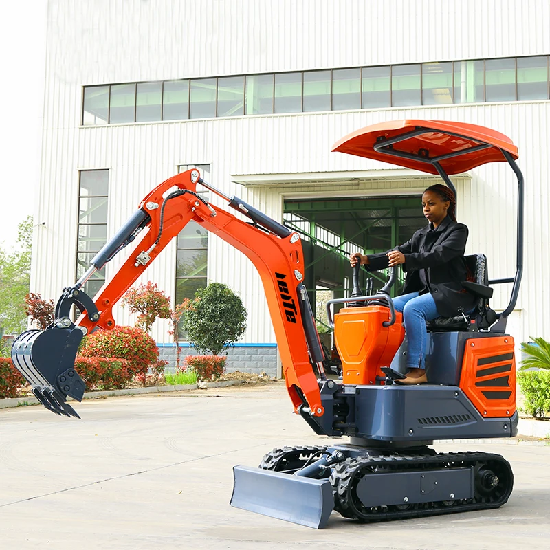 LT1012 PLUS Mini escavatore idraulico benna piccolo escavatore 1ton 1.5ton 2ton mini escavatore cingolato in vendita