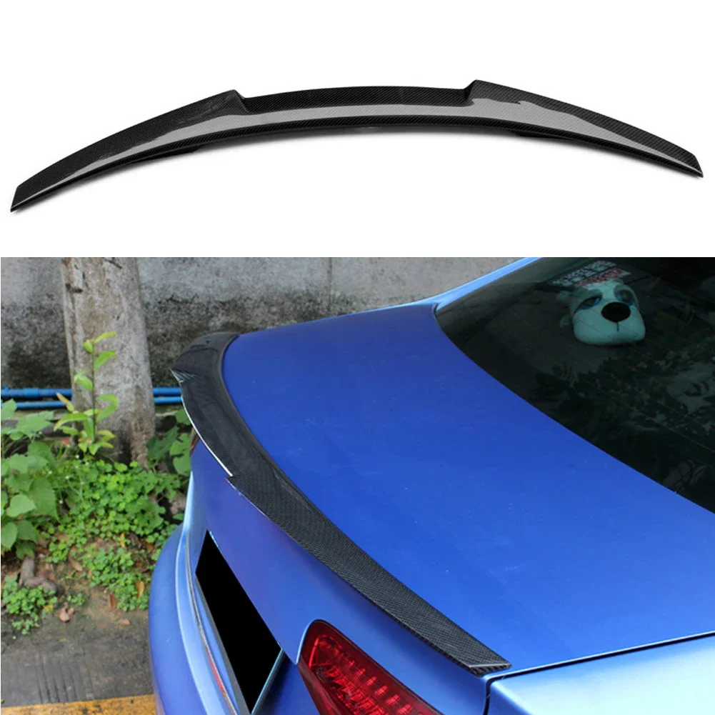 For Audi A4 B8.5 2013 2014 2015 2016 Carbon Fiber Rear Trunk Spoiler Boot Wing M4 Style