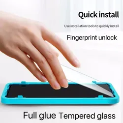 For Oneplus 12 13 Tempered Glass Protective Film oneplus 12 9 Ace 3 11 10 Pro Full Glue Cover Screen Protector with install Tool