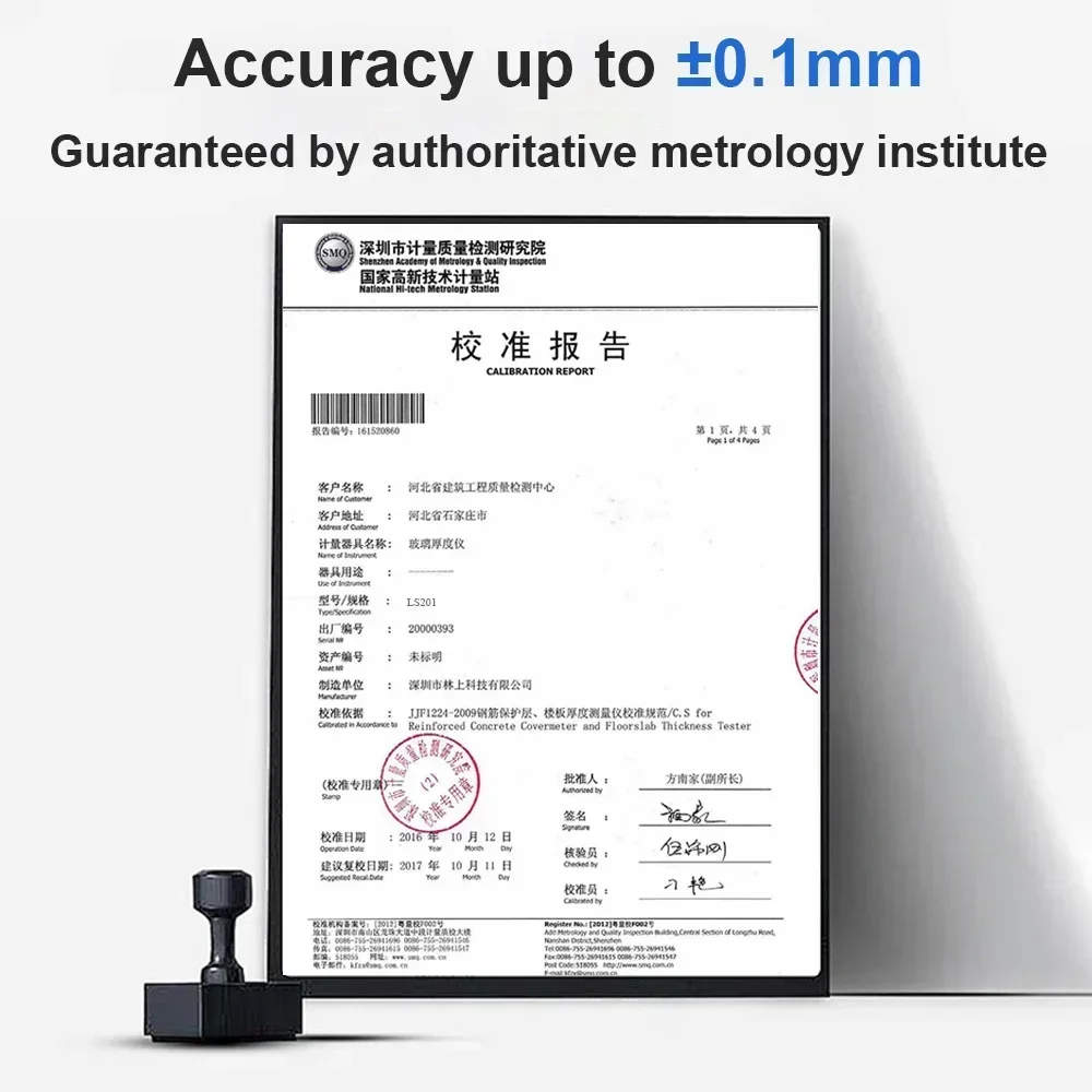 

2026NEW Premium Digital Glass Thickness Meter LS201 Digital Installed Window Tools Hollow Glass Thickness Gauge