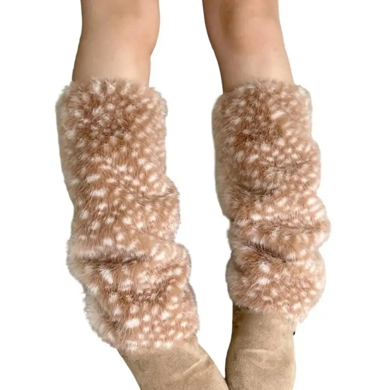 652F الشتاء الرنة موضوع هيرباند وشاح غطاء للأذنين للعائلة عيد الميلاد صور الدعائم #3