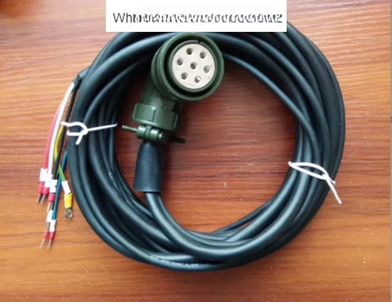 

Yas-kawa servo motor power line SGMG-13ACA6C 1.3 kW high-power 6-core power line with brake