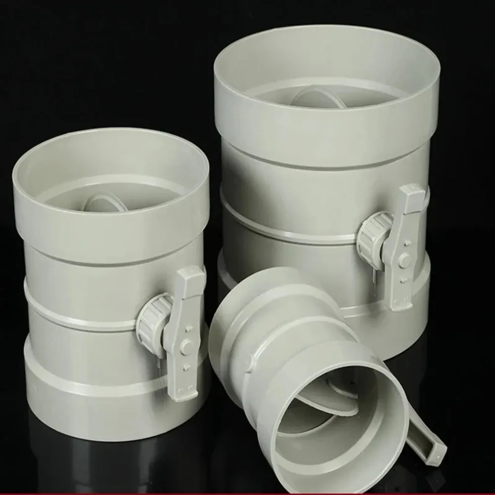 PVC Manual Air Volume Control Valve Anti Pressure And Anti Drop Pipeline Air Stop PP Switch Air Regulating