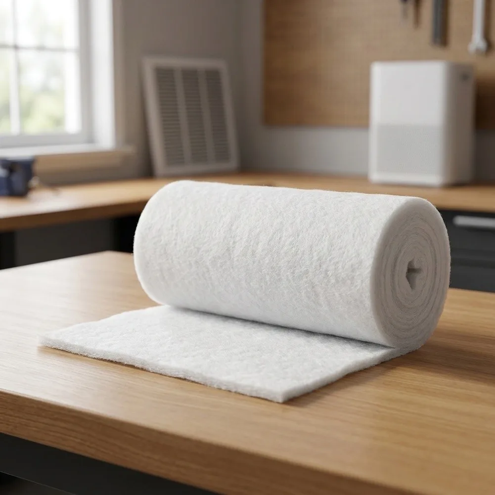Ventilation Roll Cuttable  Filter Pad Hvac System Fit Lightweight Design Ventilation Roll Cuttable Filter Pad Hvac
