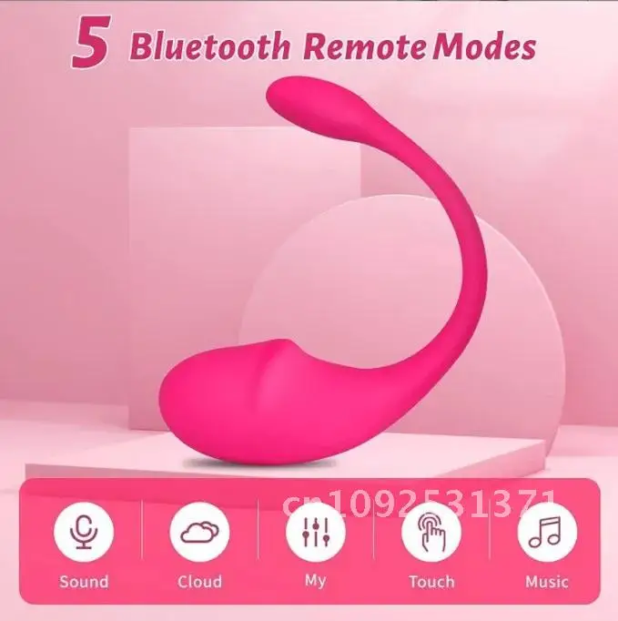 APP Bluetooth Control Vibrator for Women Clitoris G Spot Vagina Dildo Wearable Massager Jumping Eggs Panties Sex Toys for Adults