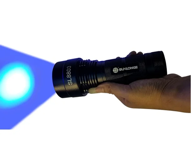 Sunlonge SL8803 Laboratory Detection Lamp Forensic Light Sources Fluorescent Excitation Lamp Led Flashlights Torch