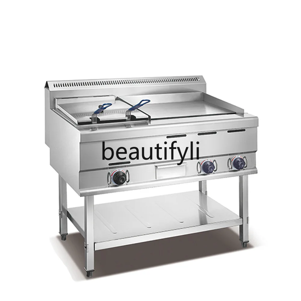 

Commercial vertical fryer with grill commercial grill catering equipment snack, fruit grill rack