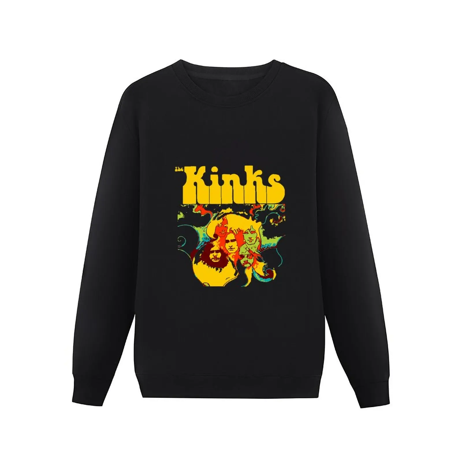 The Kinks Tri-blend Pullover Hoodie korean style clothes hooded shirt aesthetic clothing anime sweatshirt