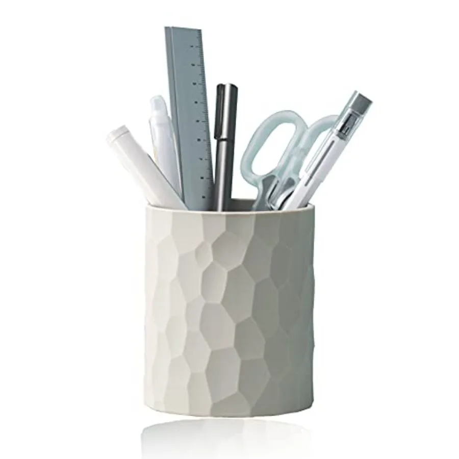 

Pen Holder, Nordic Style Silicone Waterproof Pencil Holder for Desk SimpleandModern Minimalist Makeup Organizer Multifunctional