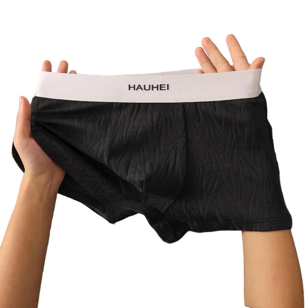 Cotton Underwear Breathable Underpants Sports Activities Black Brand New Condition Comfortable Fit Jacquard Pattern