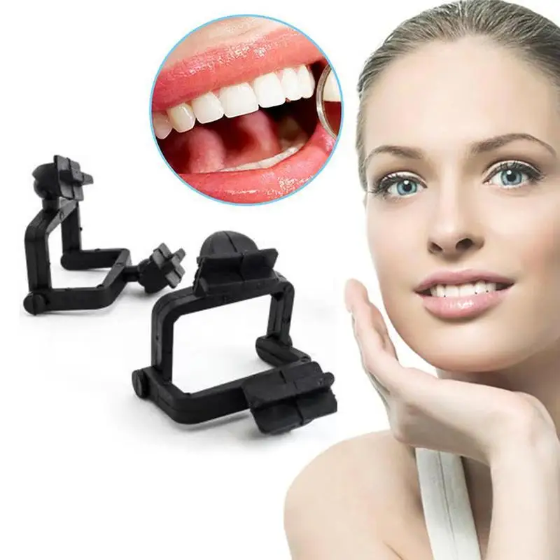 100 Pcs Dental Lab Disposable Plastic Articulator Black Articulator with Long Short Neck