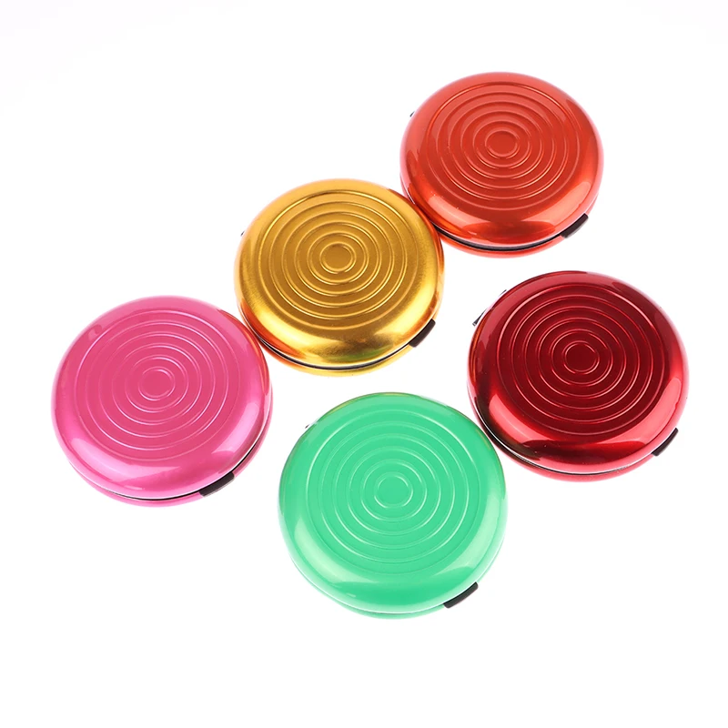 Round USD/Euro Coin Dispenser Storage Coins Purse Wallet Holders Storage Box Aluminum Alloy Plastic Coins Purse Wallet Holders