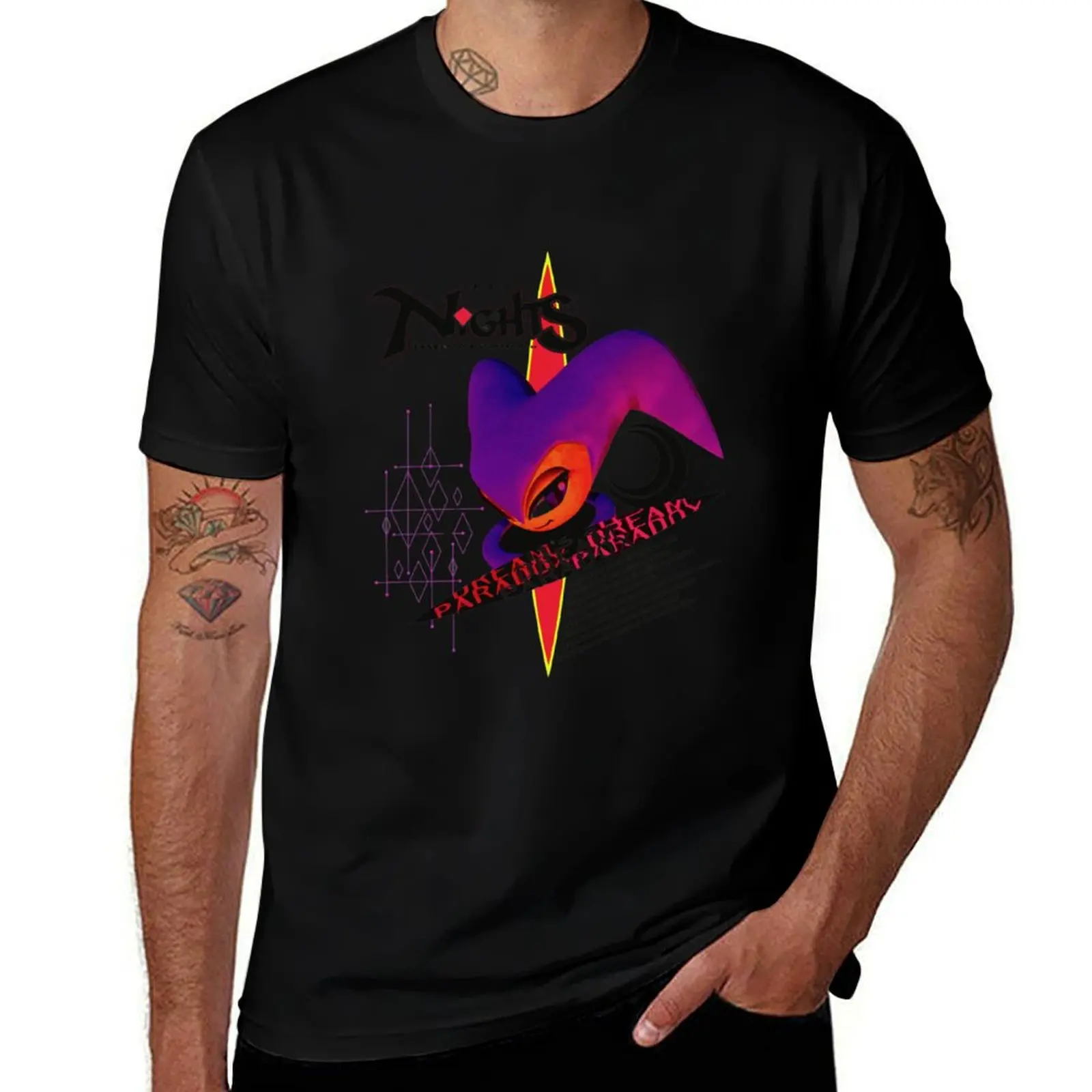 

Nights Into Dreams Japanese Art T-Shirt essential t shirt men t shirt cotton 100% t shirt man casual T-Shirt