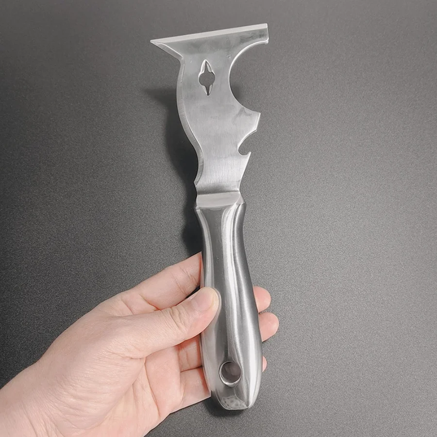 1/2Pcs Professional Multi-Tool Scraper with Ergonomic Handle Heavy Duty Paint Wallpaper Adhesive Removal for Home Renovation
