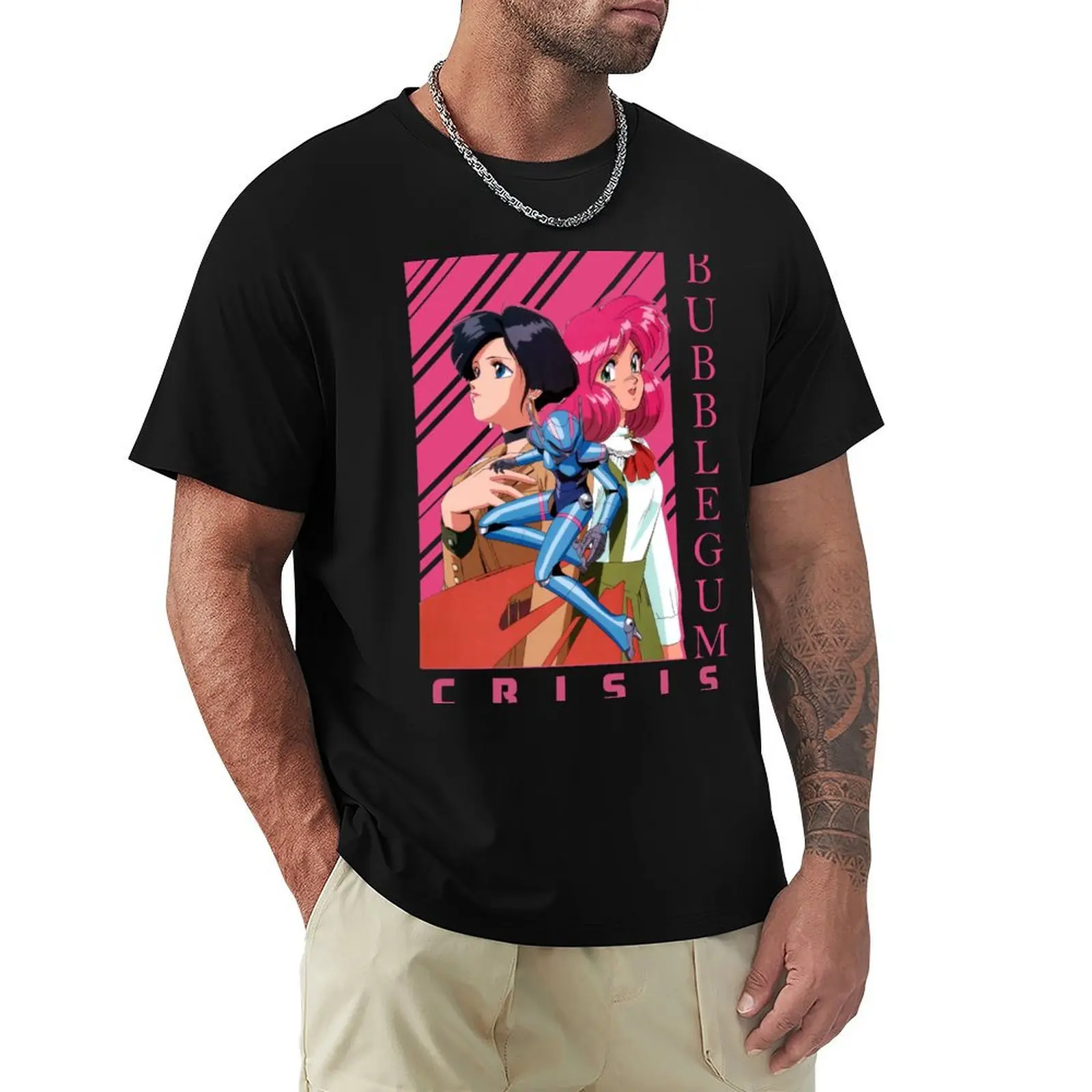 Bubblegum Crisis T-Shirt Lightweight Sport Basic T-Shirt