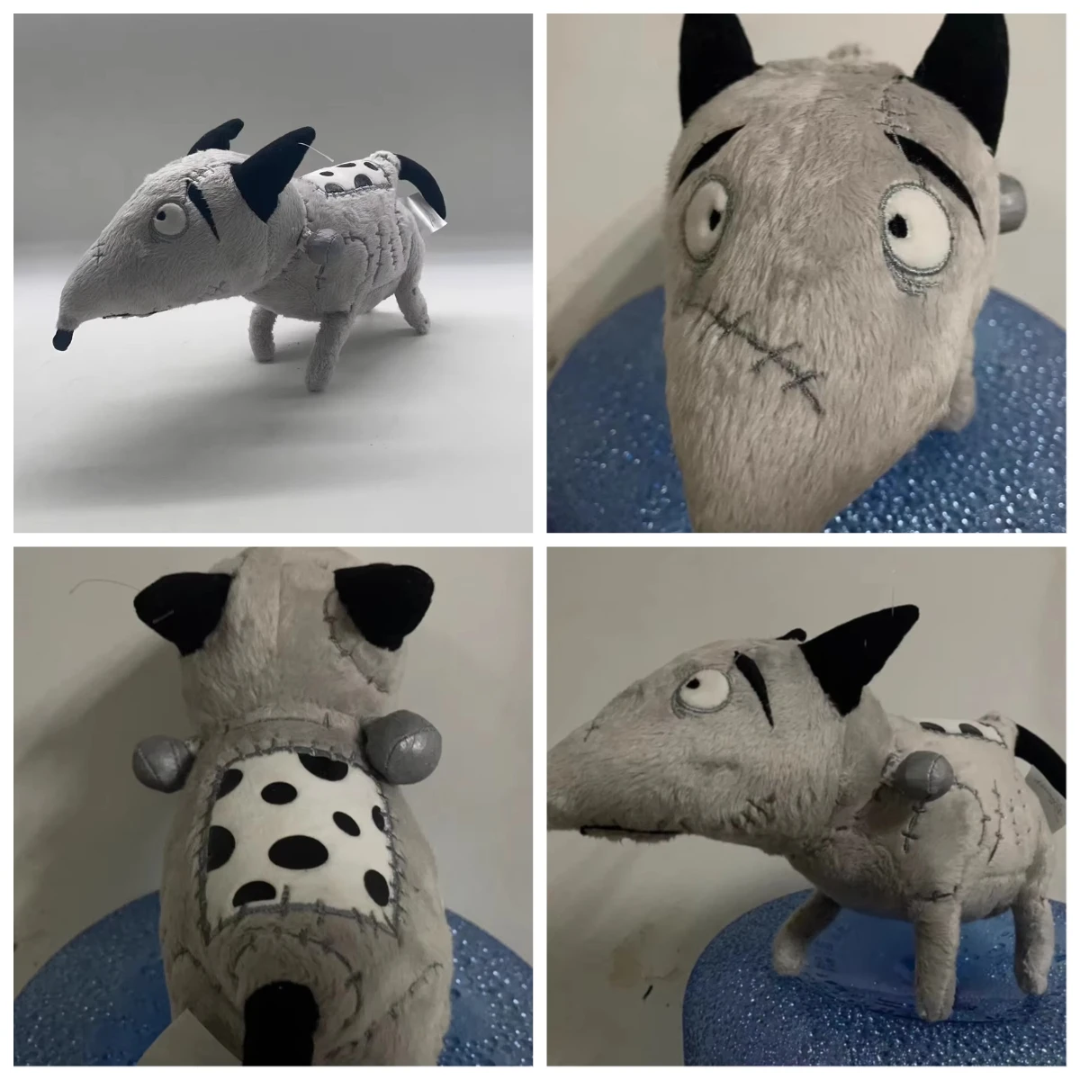 25cm Frankenweenie Sparky Dog Plush Animal Toy Stuffed Doll Tim Burton Boys Girls Birthday Gifts High Quality Anime Soft Toys