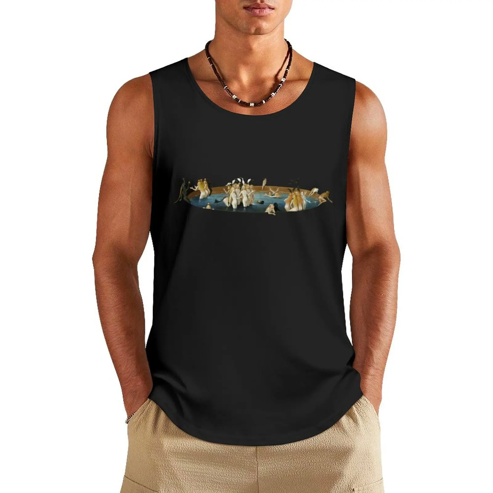 

Hieronymus Bosch - The Garden of Earthly Delights Tank Top sleeveless shirts summer
