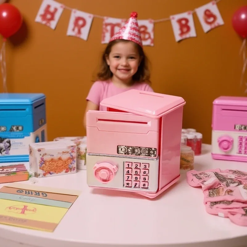 Creative Mini Size Savings Bank Children's Storage Piggy Bank Girl Storage Box Toy Birthday Gift