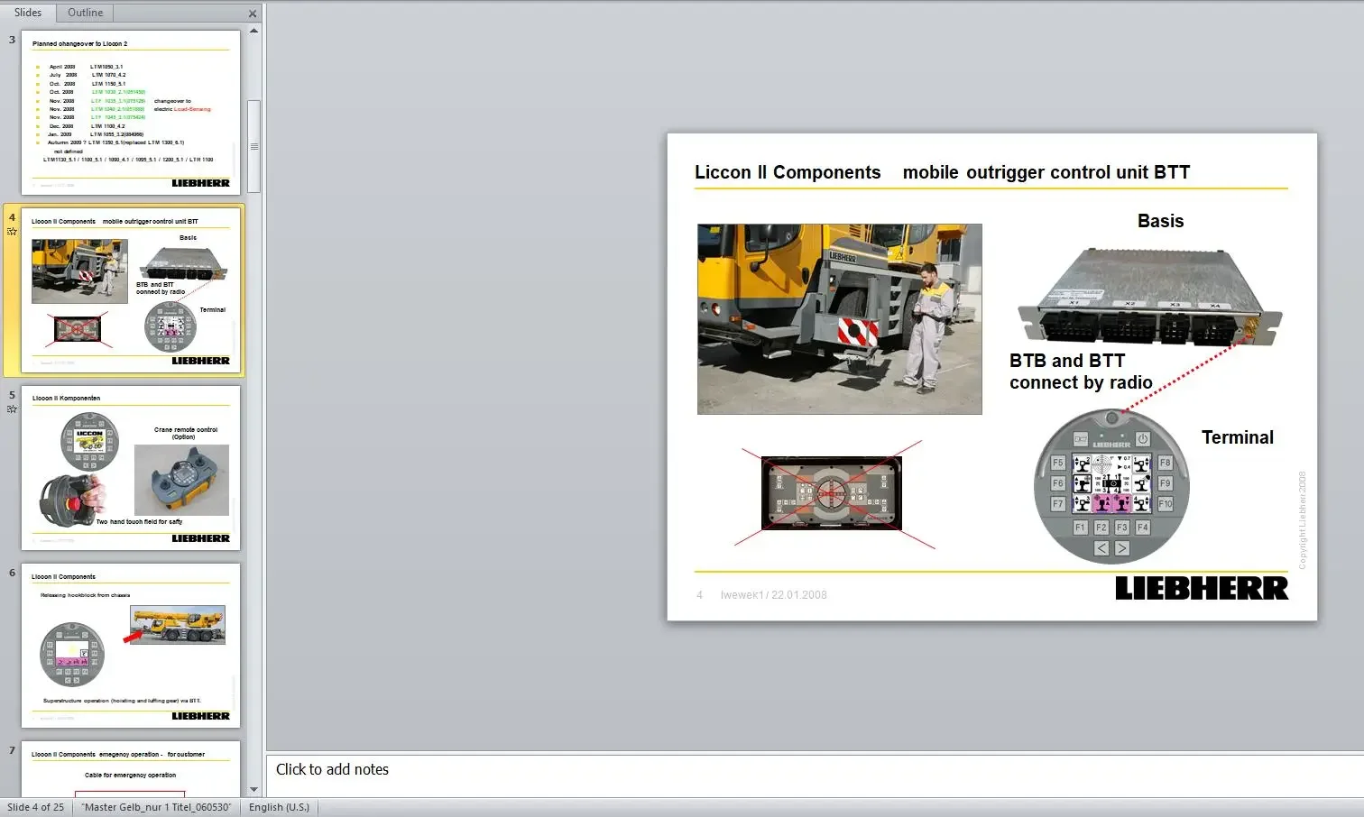 Liebherr Liccon Crane Operator Service Manuals and Schematics Information 340GB