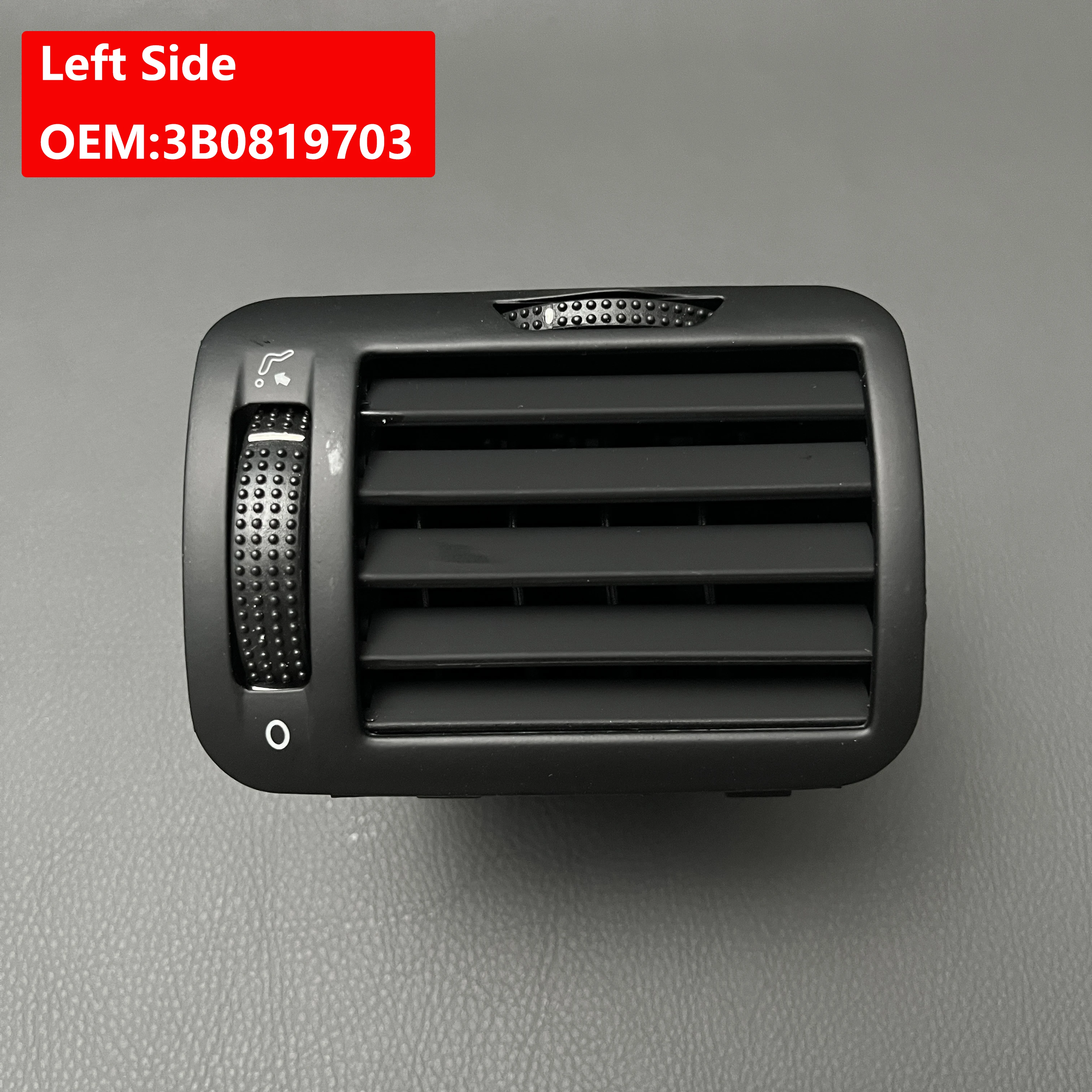 Für vw passat b5 1997-schwarze vordere Armaturen brett zentrale Entlüftung auslass a/c Heizung 3 b0819728 3 b0819703d 3 bd819704d – Detail 4