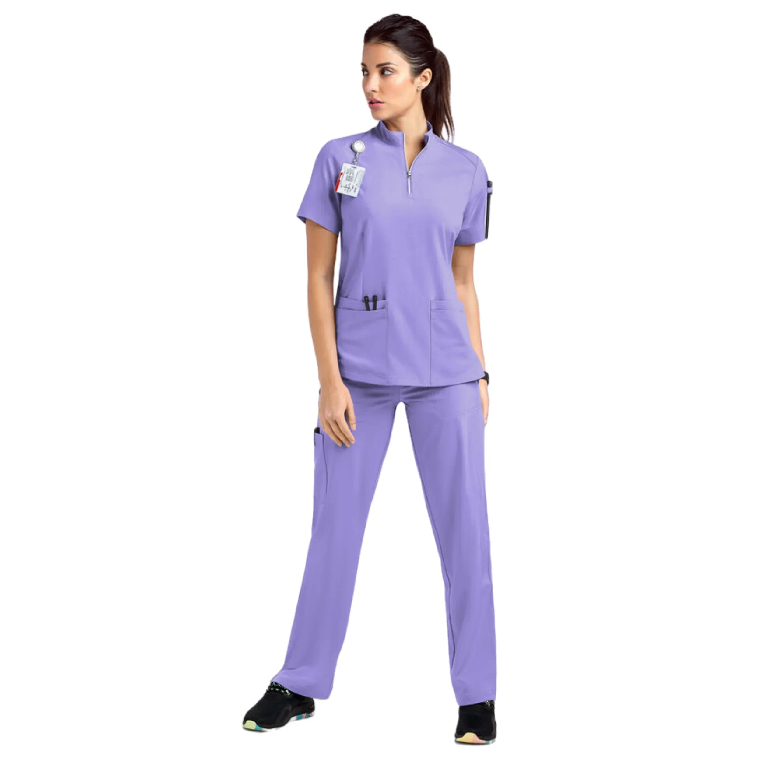 Hot Medical Uniform Scrubs Nursing Wholesale Designer Uniform Operating Room Health Uniforms Medical Blouses Scrubs Set Women