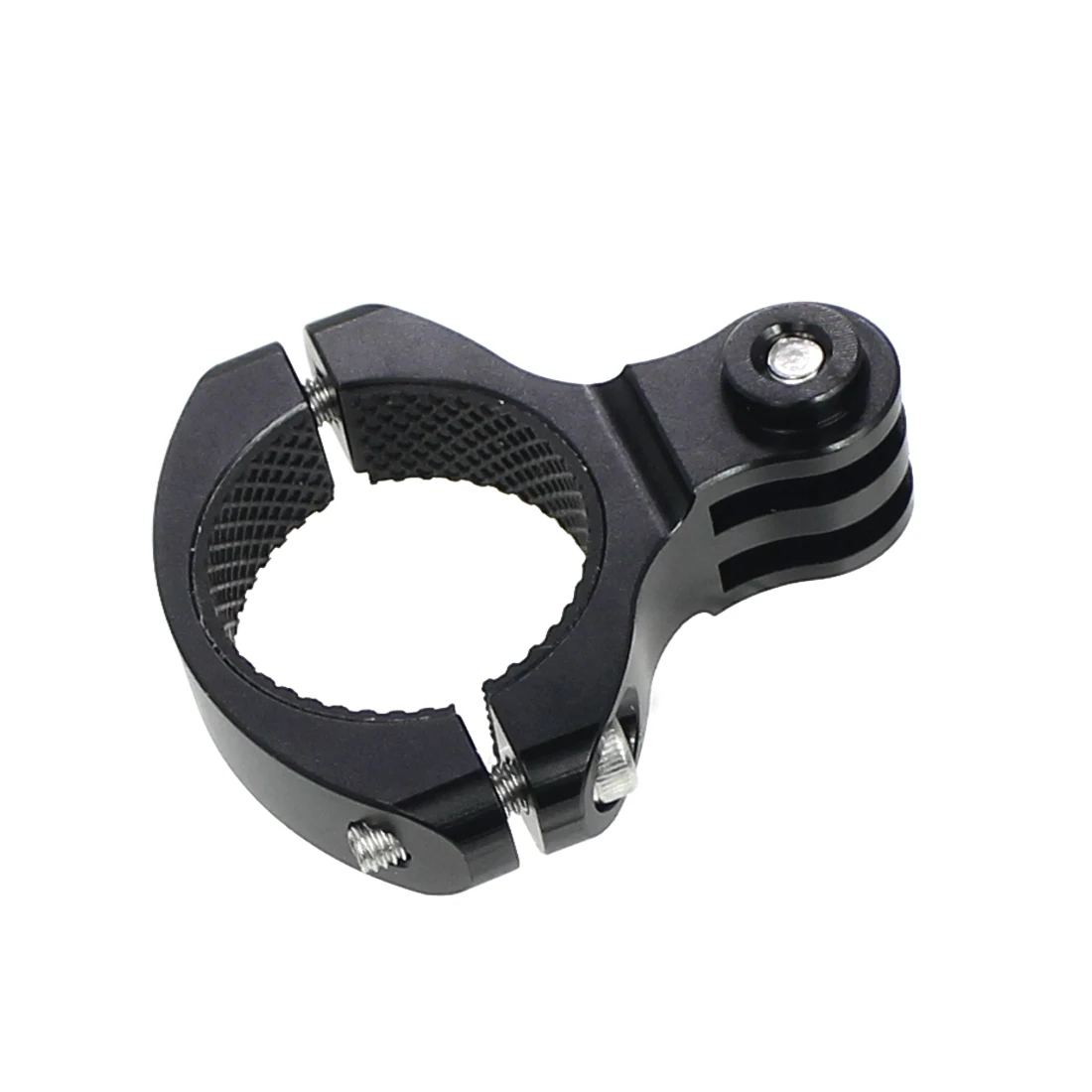 2x CNC-Fahrradlenkerhalterung für 18,5-33mm Rohre, Fahrrad- und Motorradhalterung aus Aluminium mit M5-Schraube für GoPro und DJI Action-Kameras – Detail 6