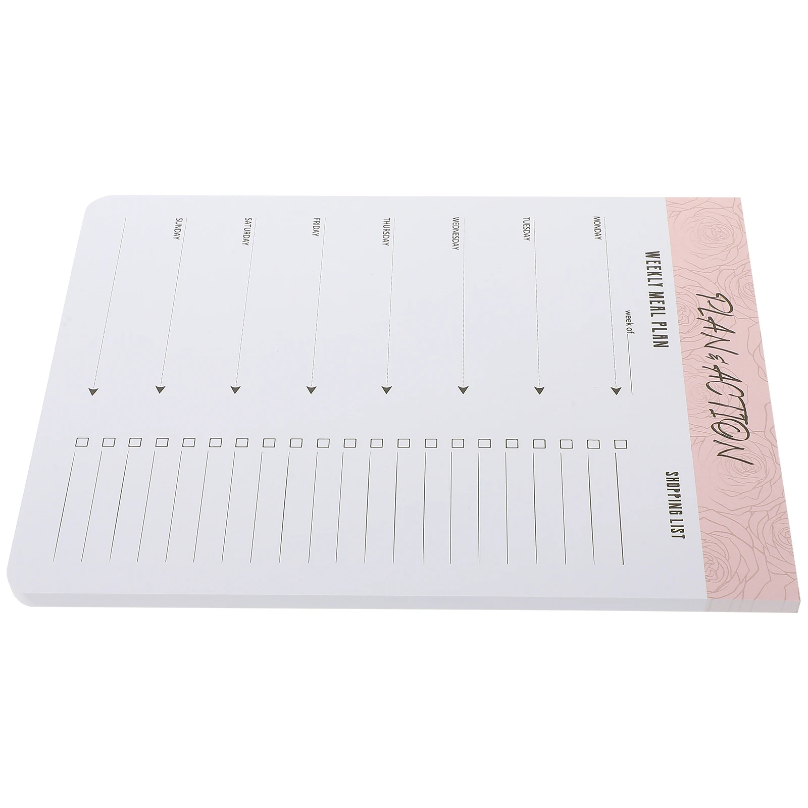 

Pink Small Notebooks Daily Planner Memo Pads To Do List Pad Household Planner Smooth Writing Portable Note Pads Dietary Planning