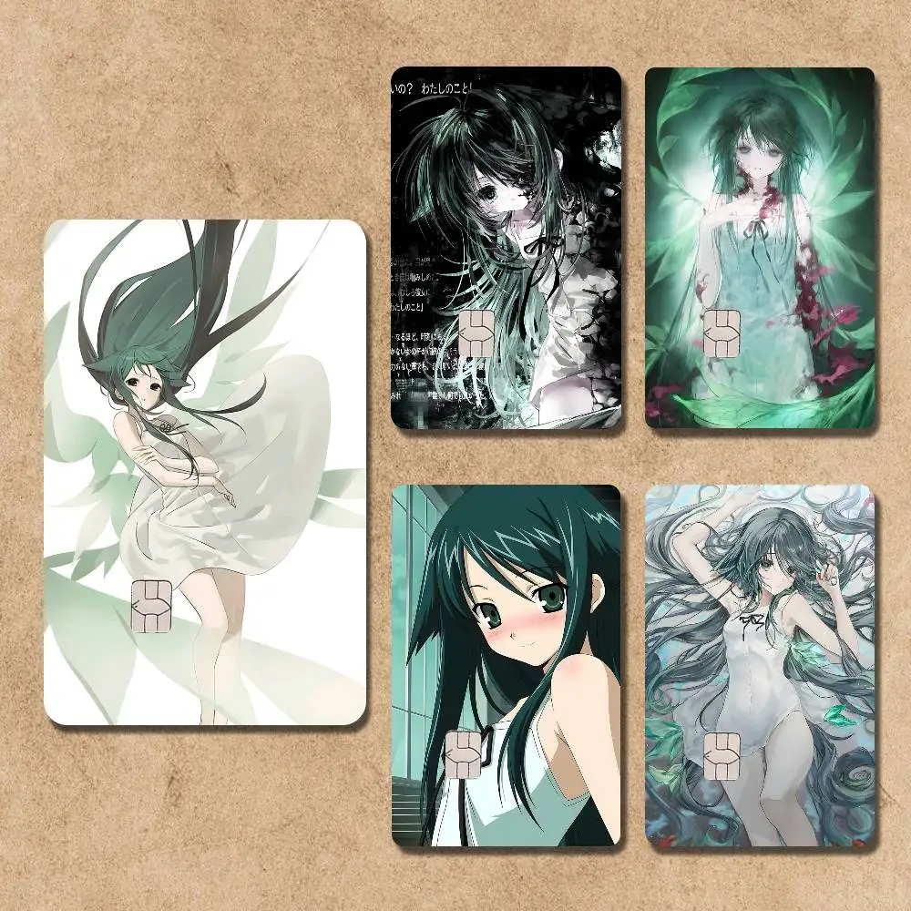 

The S-Song Of S-Saya Credit Debit Bus campus Access Card Cool Decoration Waterproof Scratch Resistant Stickers