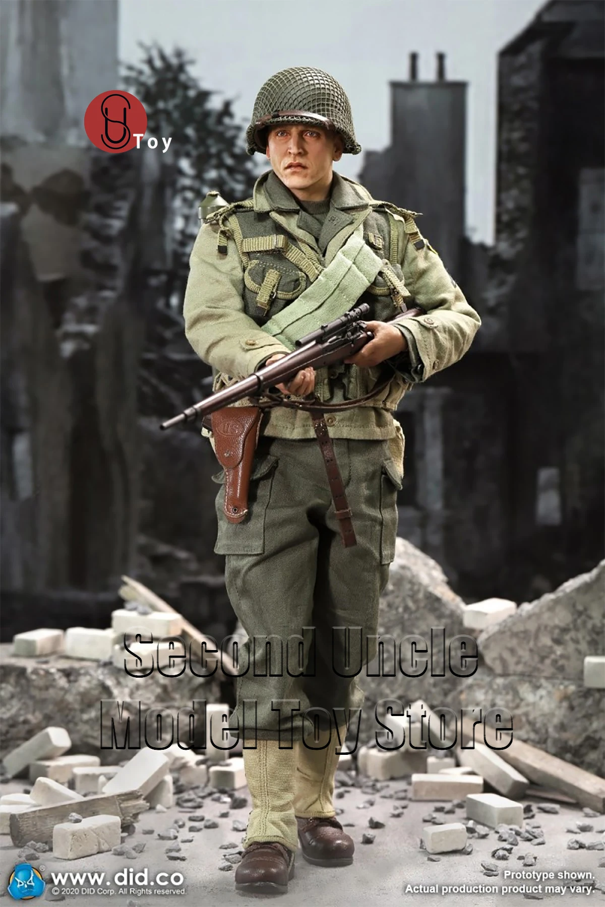 

DID A80144 1/6 Male WWII US Rangers D Snipers Jackson Model Toy Full Set 12'' Action Figures In Stock