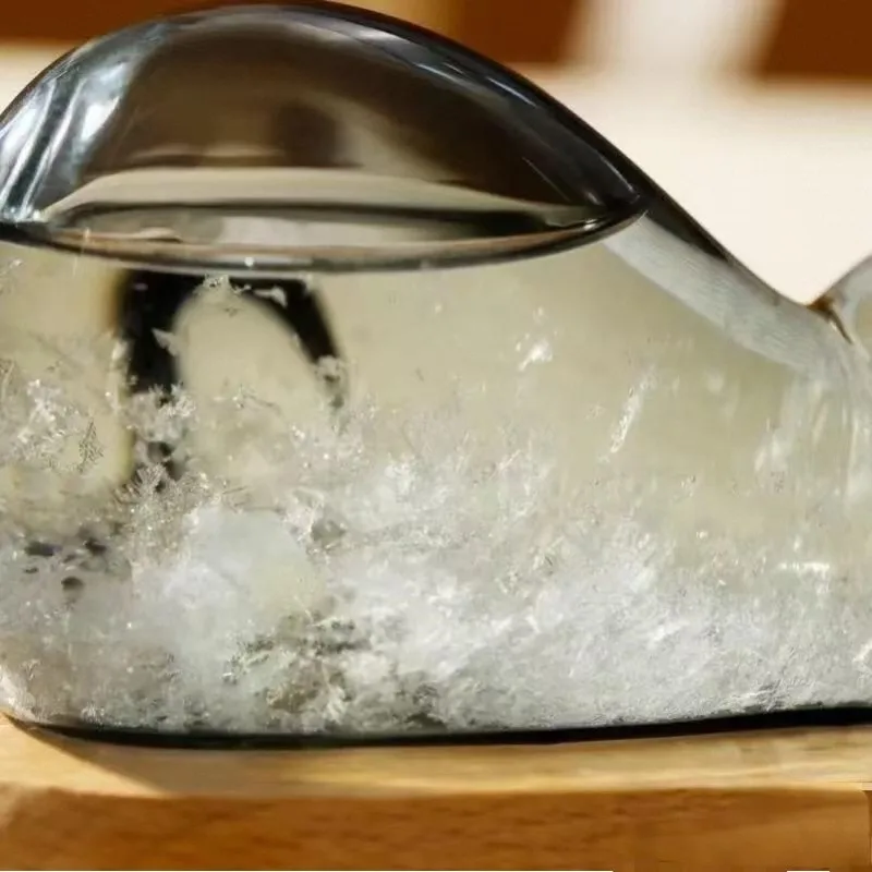 Forbidden City Imperial Cat Storm Glass Weather Predictor Desktop Decor Creative Night Light Girlfriend Birthday Gift