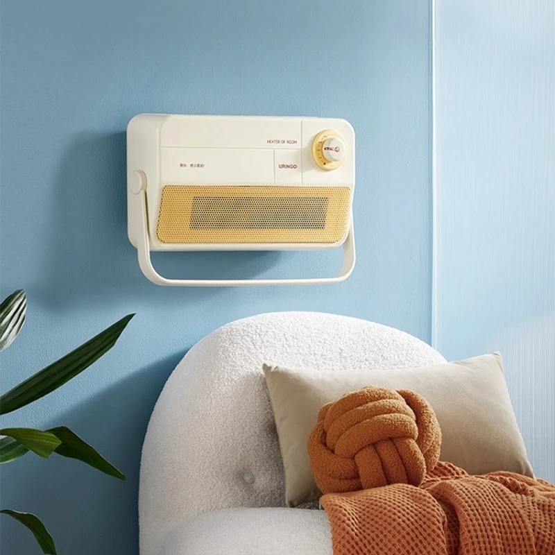 Wall Electric Heater for Indoor Use,Energy Efficient 24 Hour Graphene Heated /Safety Sensor Protection,Easy Install,Space Heater