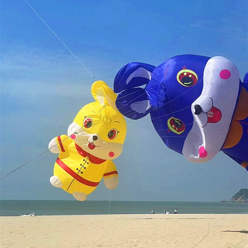 3d inflatable kites pendant large kite windsocks soft kites flying adults kite pilot octopus cometer Outdoor toys paragliding