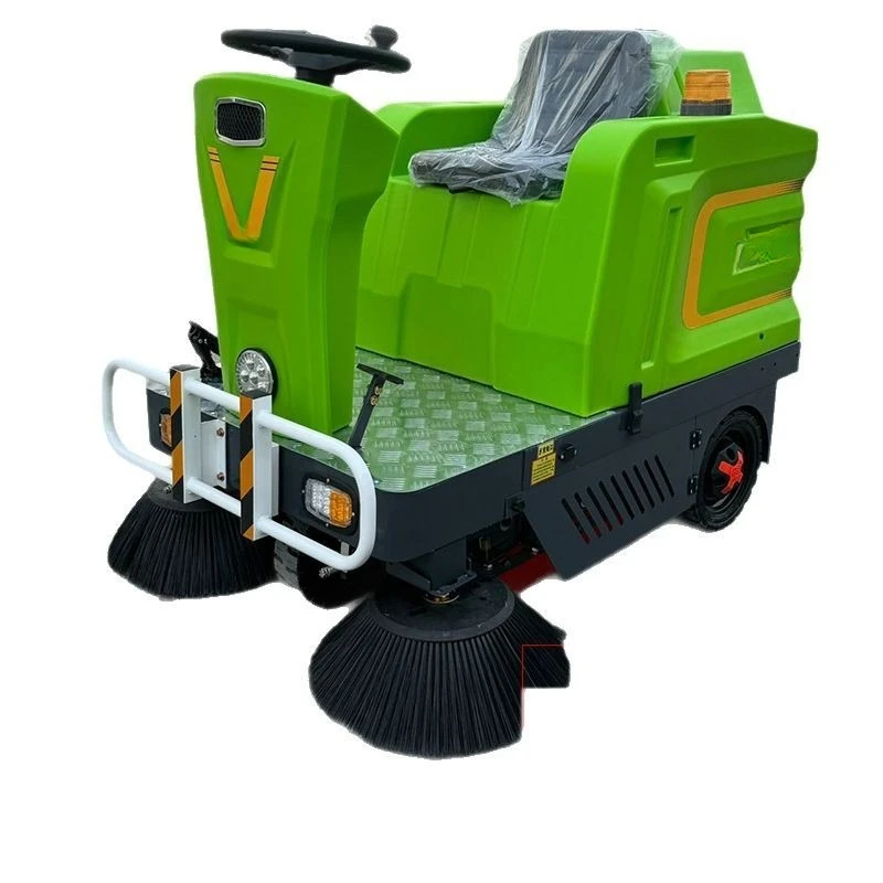 

Driving electric sweeper factory sanitation vacuuming road sweeper workshop electric small sweeper