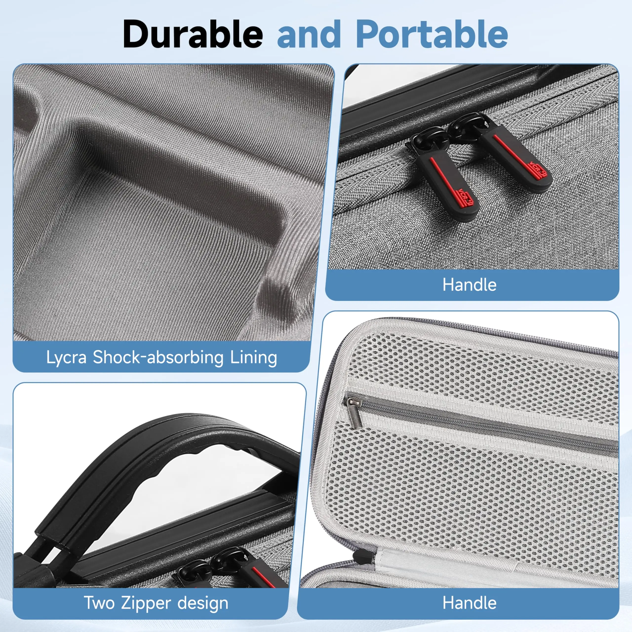 Estojo de Transporte para Gopro Max 2, Bolsa de Armazenamento para Viagem, Acessórios Compatíveis com Carregador de Bateria Dupla Max 2/Varas de Exten