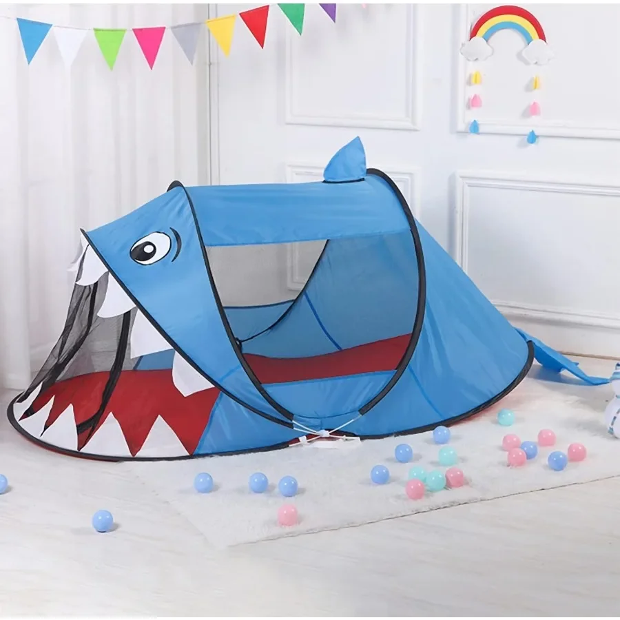 Tende da gioco Tenda pieghevole per ragazzi e ragazze Regalo Grande casetta da gioco pieghevole per interni ed esterni Divertimento tenda pop-up Giocattoli per età 1 e successiva C