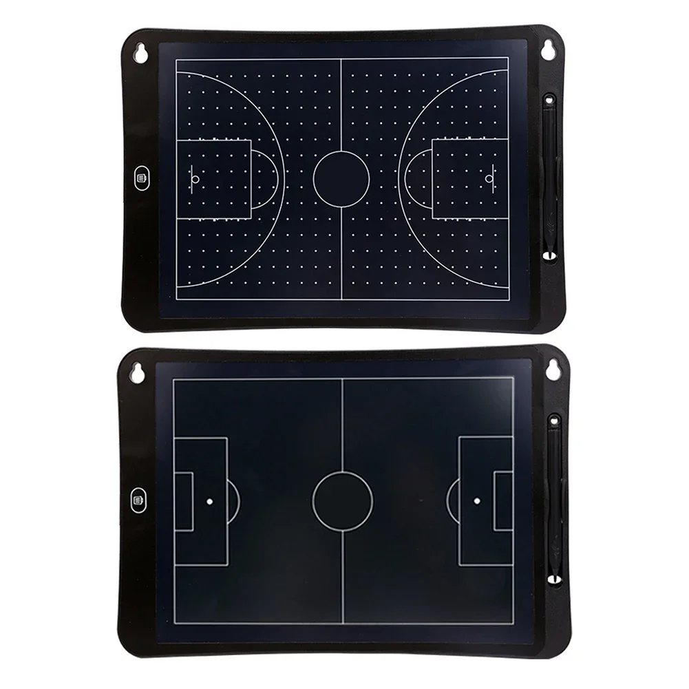 

New Electronic Basketball Football Coaching Board LCD Screen Marker Board With Pen Basketball Coaches Board With Lock Function